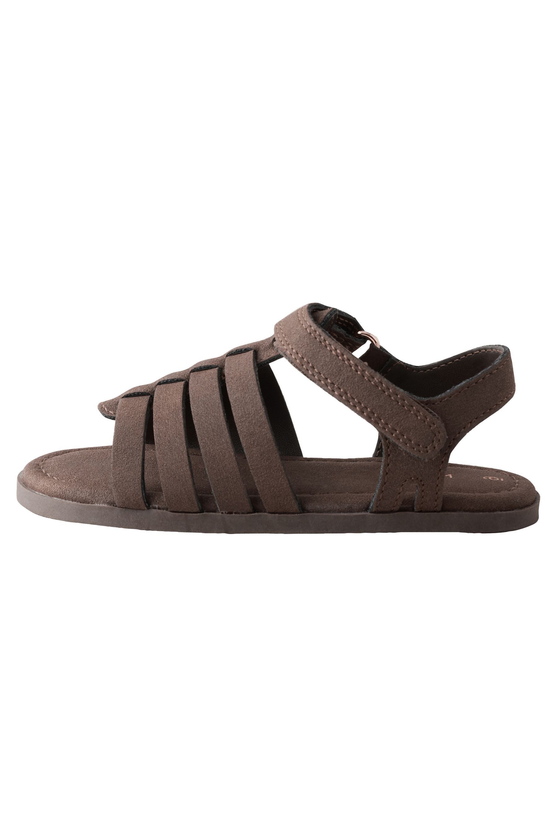 Next Sandalen mit Knöchelriemen und Klettverschluss Sandale (1-tlg)