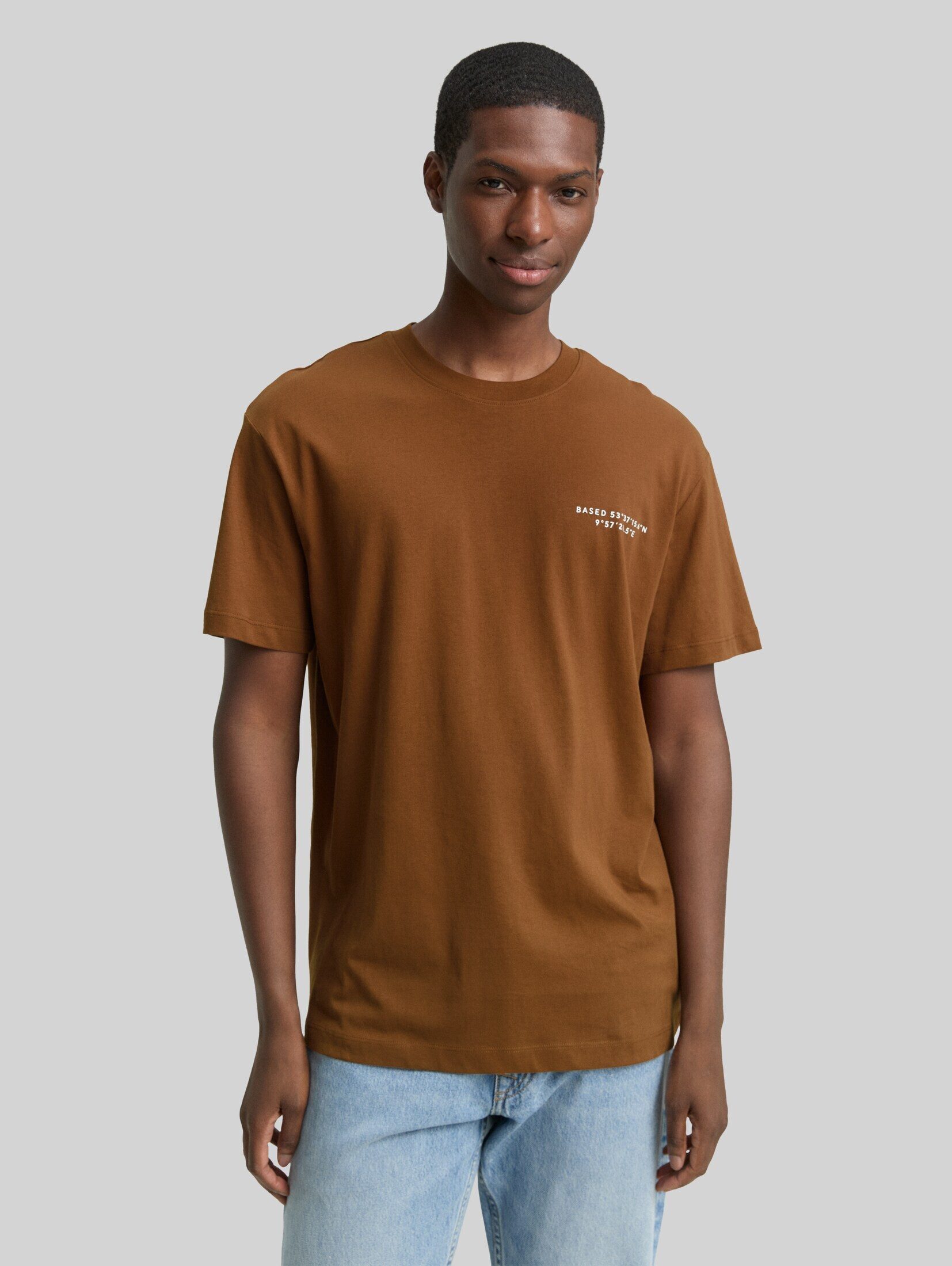 TOM TAILOR Denim T-Shirt T-Shirt Relaxed Fit T-Shirt mit Print