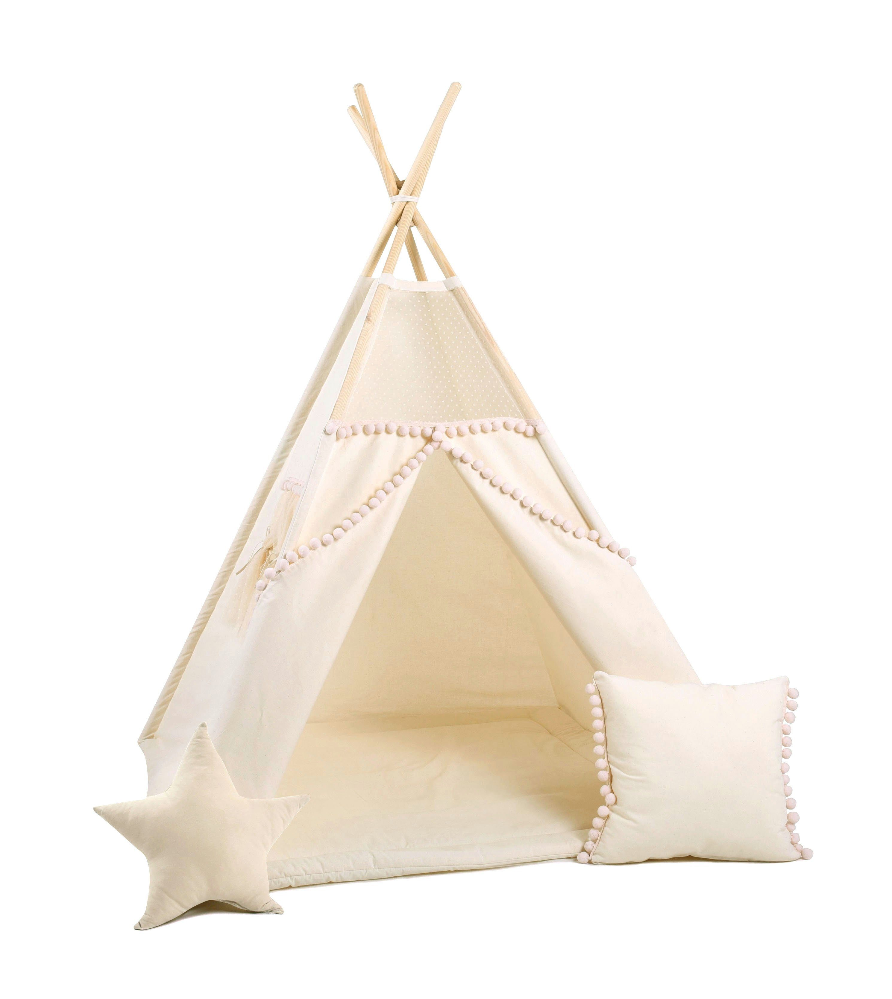 Rainbow Kids Tipi-Zelt Kinderzelt Spielzelt Teepee günstig online kaufen