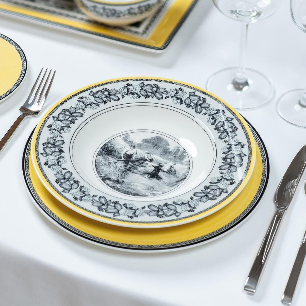 Villeroy & Boch Suppenteller Audun Ferme Suppenteller ø 24,2 cm, (1 St)