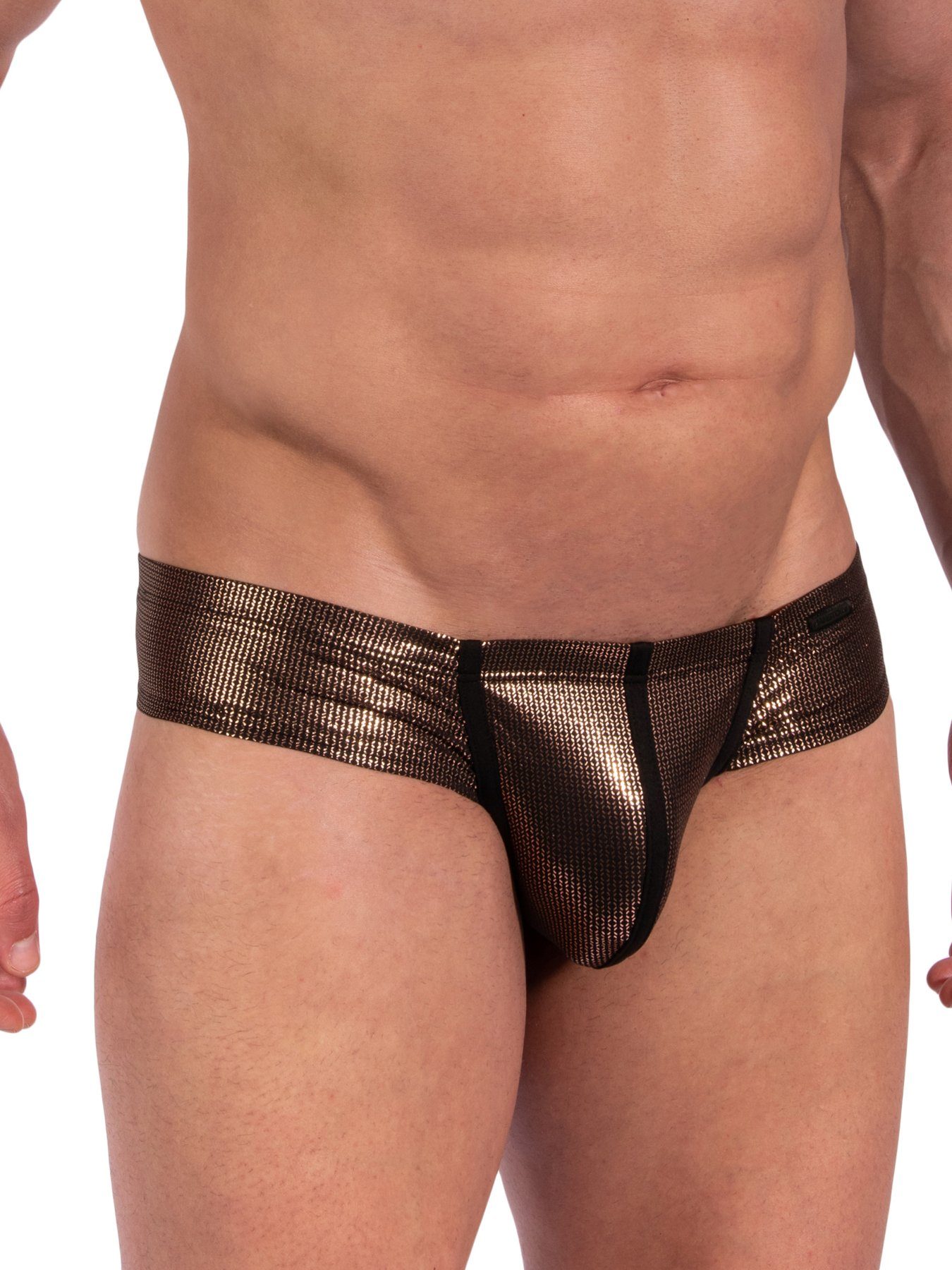 Slip MANSTORE M2366 Cheeky Brief copper/black