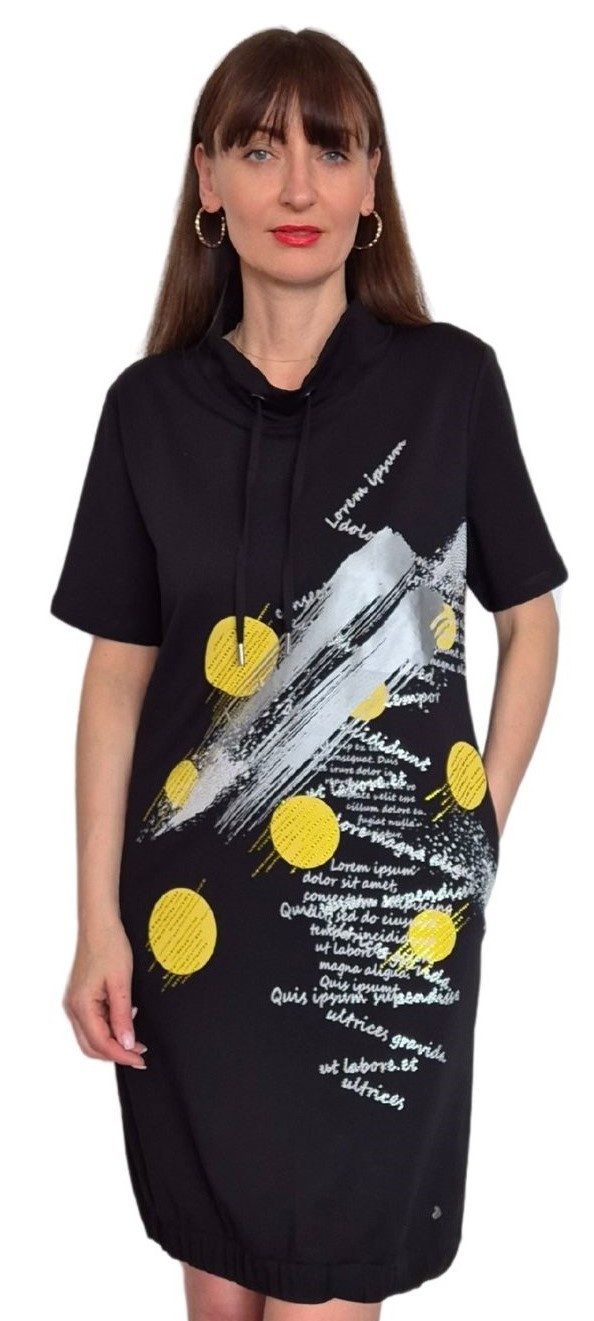 Gio Milano Sweatkleid G28-5100, mit Stehbund günstig online kaufen