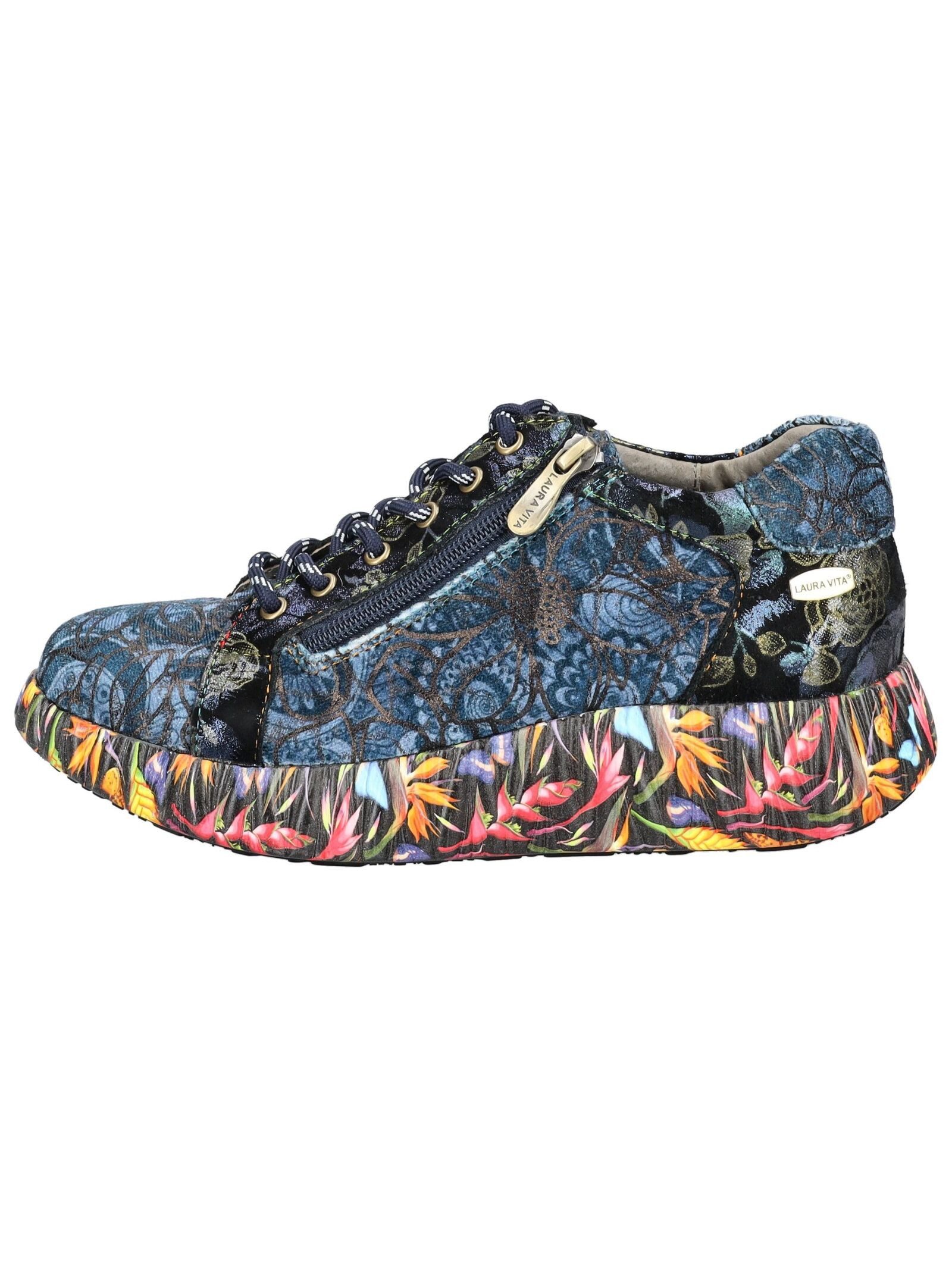 LAURA VITA Sneaker Leder/Textil Sneaker günstig online kaufen