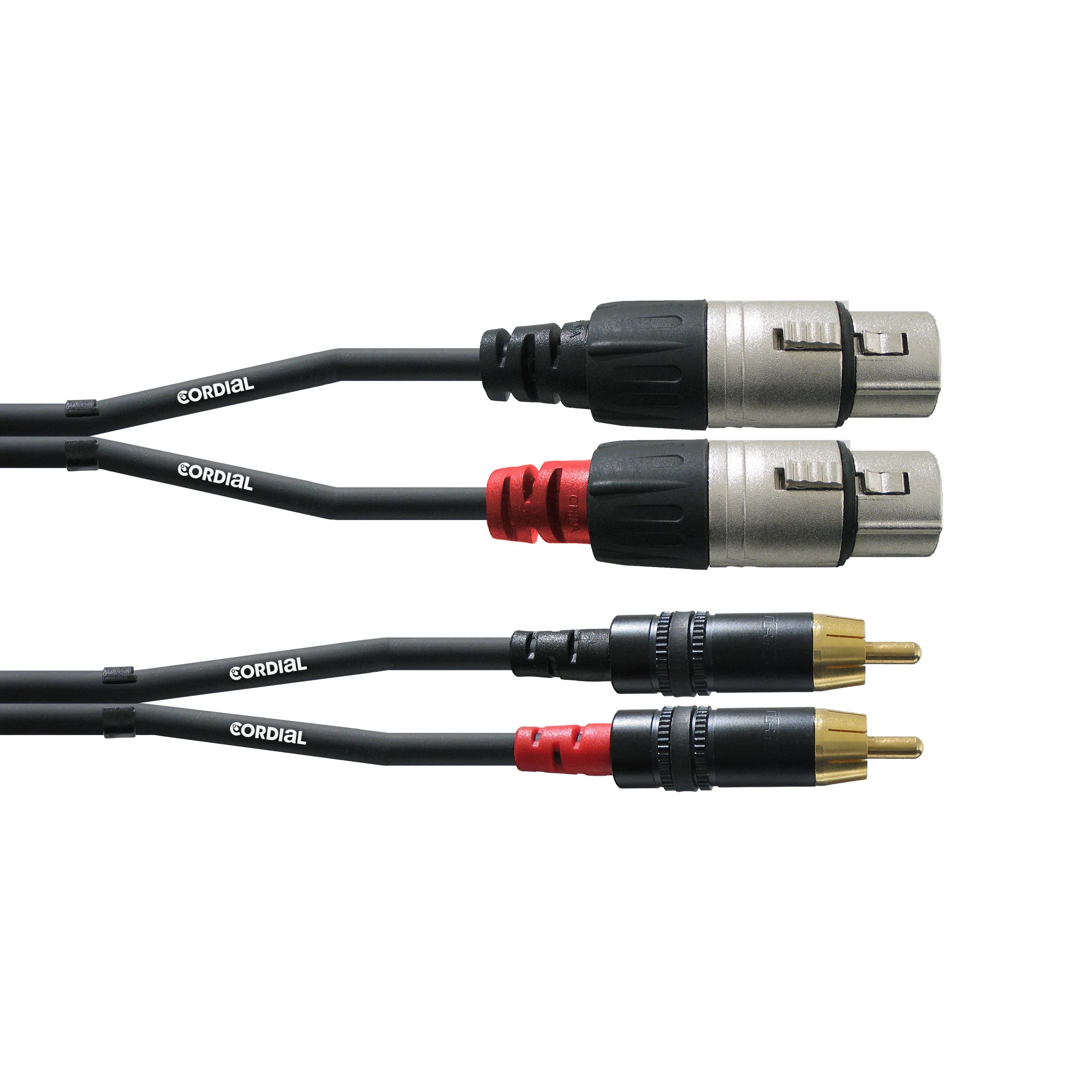 Cordial Audio-Kabel, CFU 3 FC Audiokabel 3 m - Audiokabel