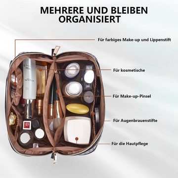 GelldG Kosmetiktasche Kulturbeutel, Reise-Kosmetiktasche, Waschtasche, Koffer Organizer Bag