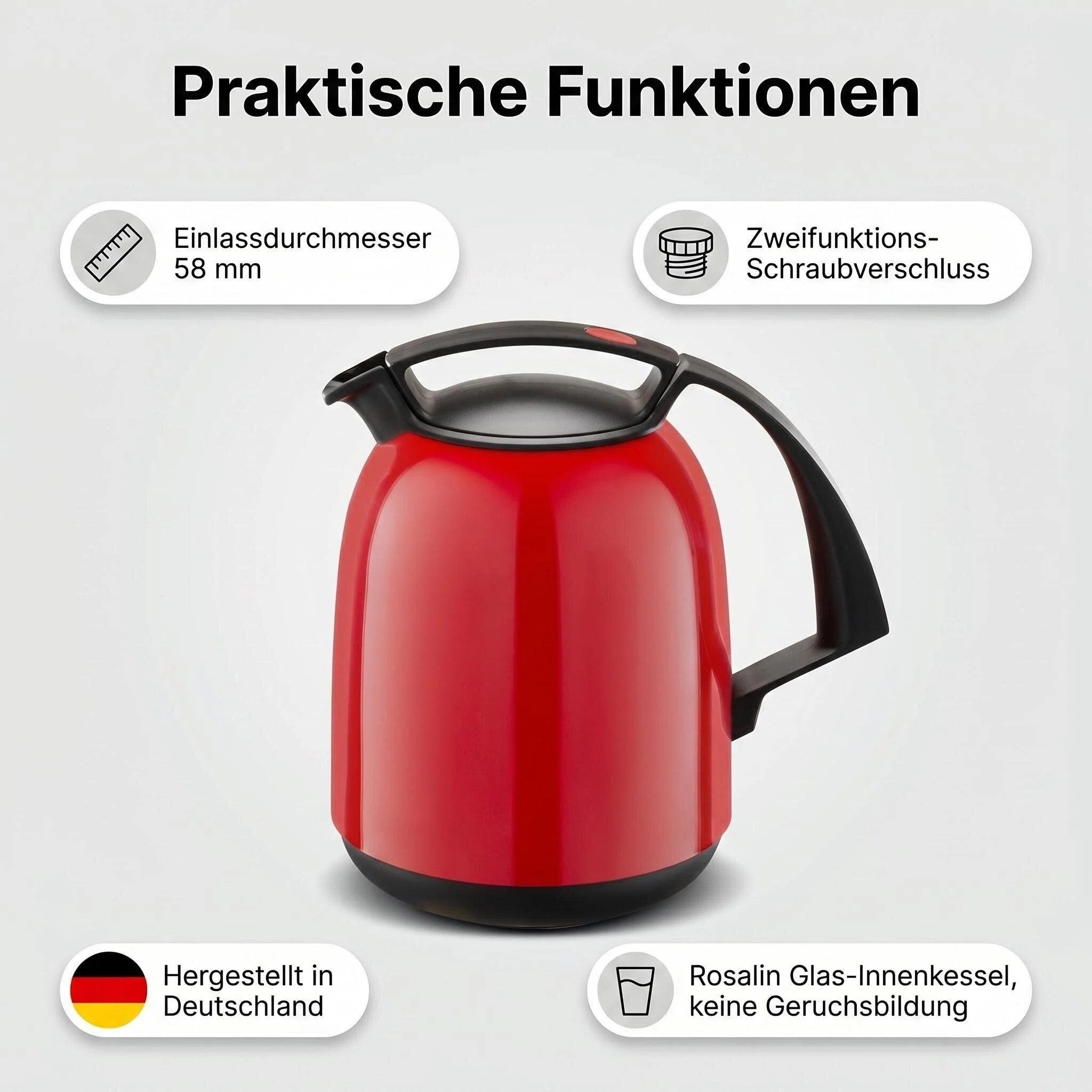 ROTPUNKT Isolierkanne FAY 810, 1 l