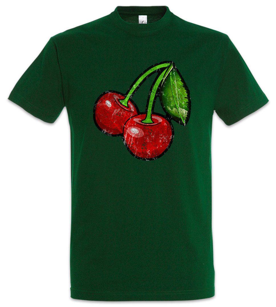 Urban Backwoods Print-Shirt Oldschool Cherries Vintage günstig online kaufen