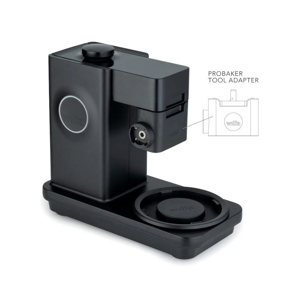 wilfa Küchenmaschine Probaker KM1B-70 schwarz + Tool Adapter + Messerschmidt Mahlvorsatz