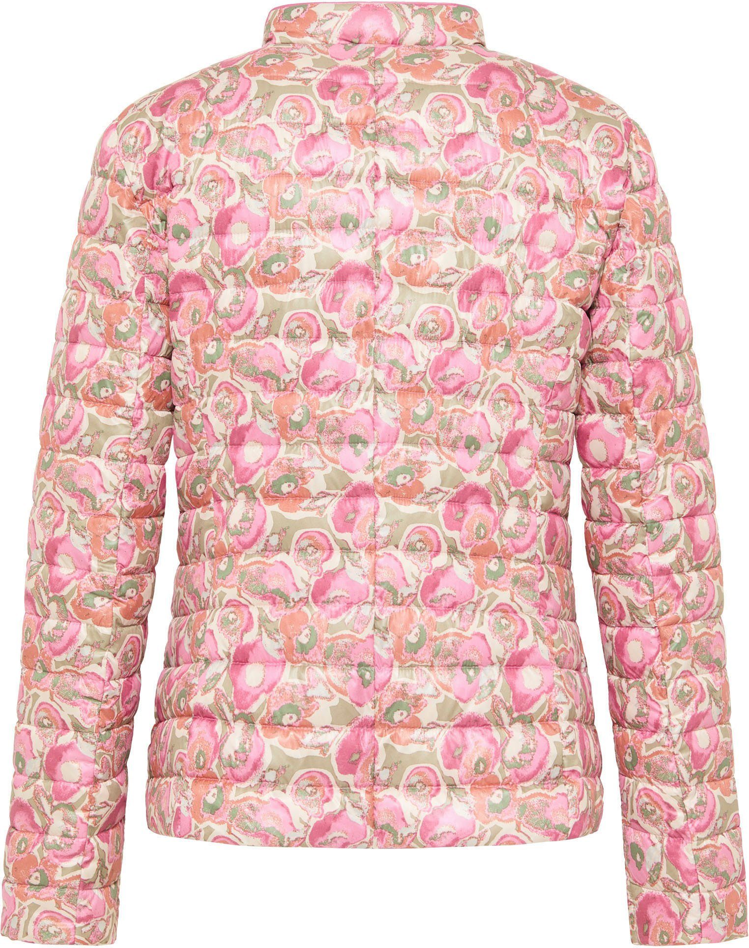 Barbara Lebek Wendejacke 2 unterschiedliche rose mit und khaki Tragealternativen Druck uni