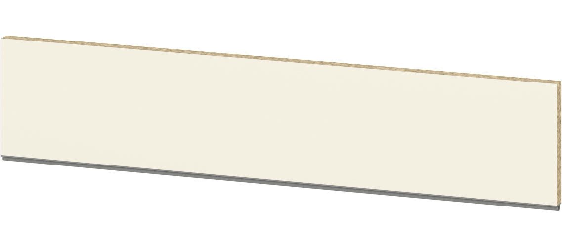 KOCHSTATION Sockelblende "KS-Scafa", Höhe 12 cm, in verschiedenen Längen