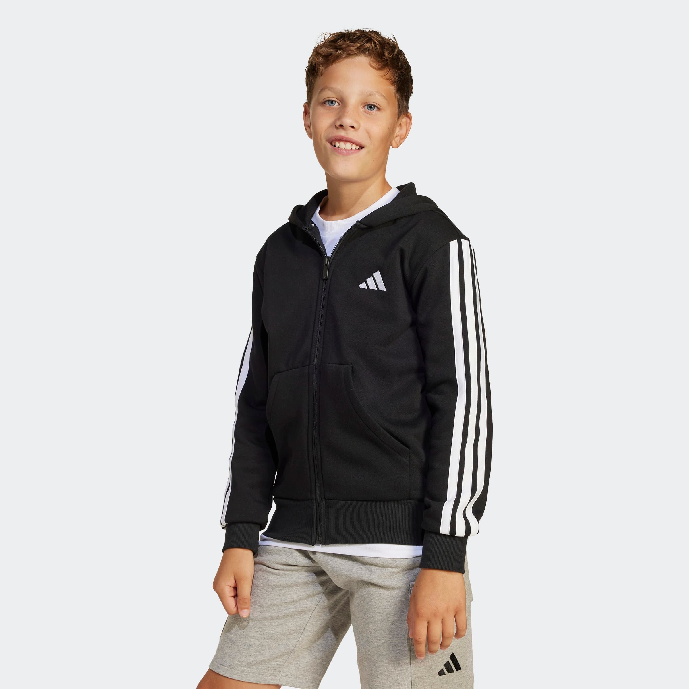 adidas Sportswear Kapuzensweatjacke J 3S FL FZ HD