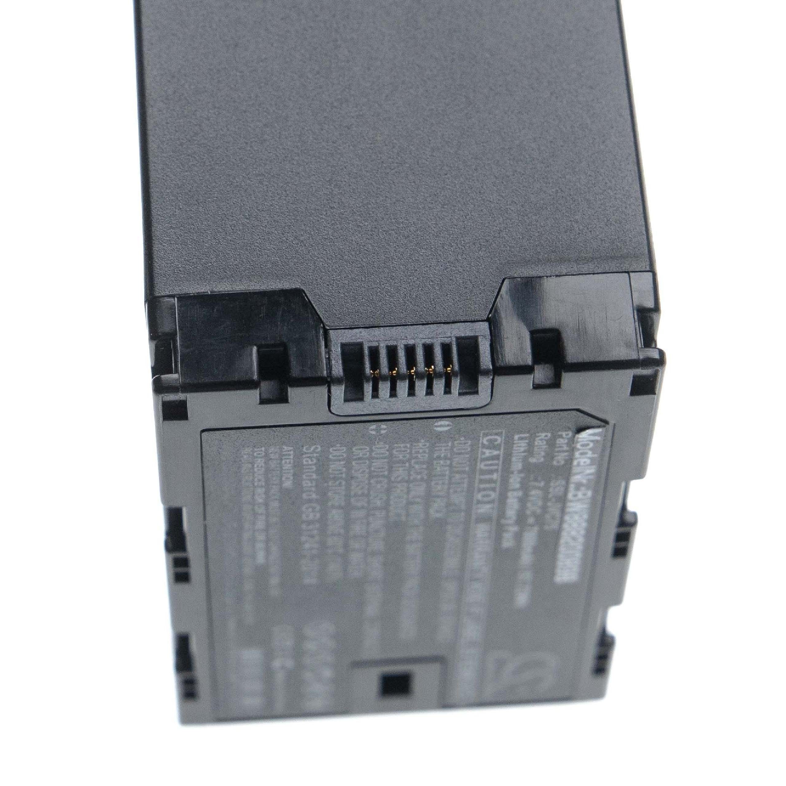 Ersatz Li-Ion JVC für Kamera-Akku V) vhbw 7800 für mAh SSL-JVC75 (7,4