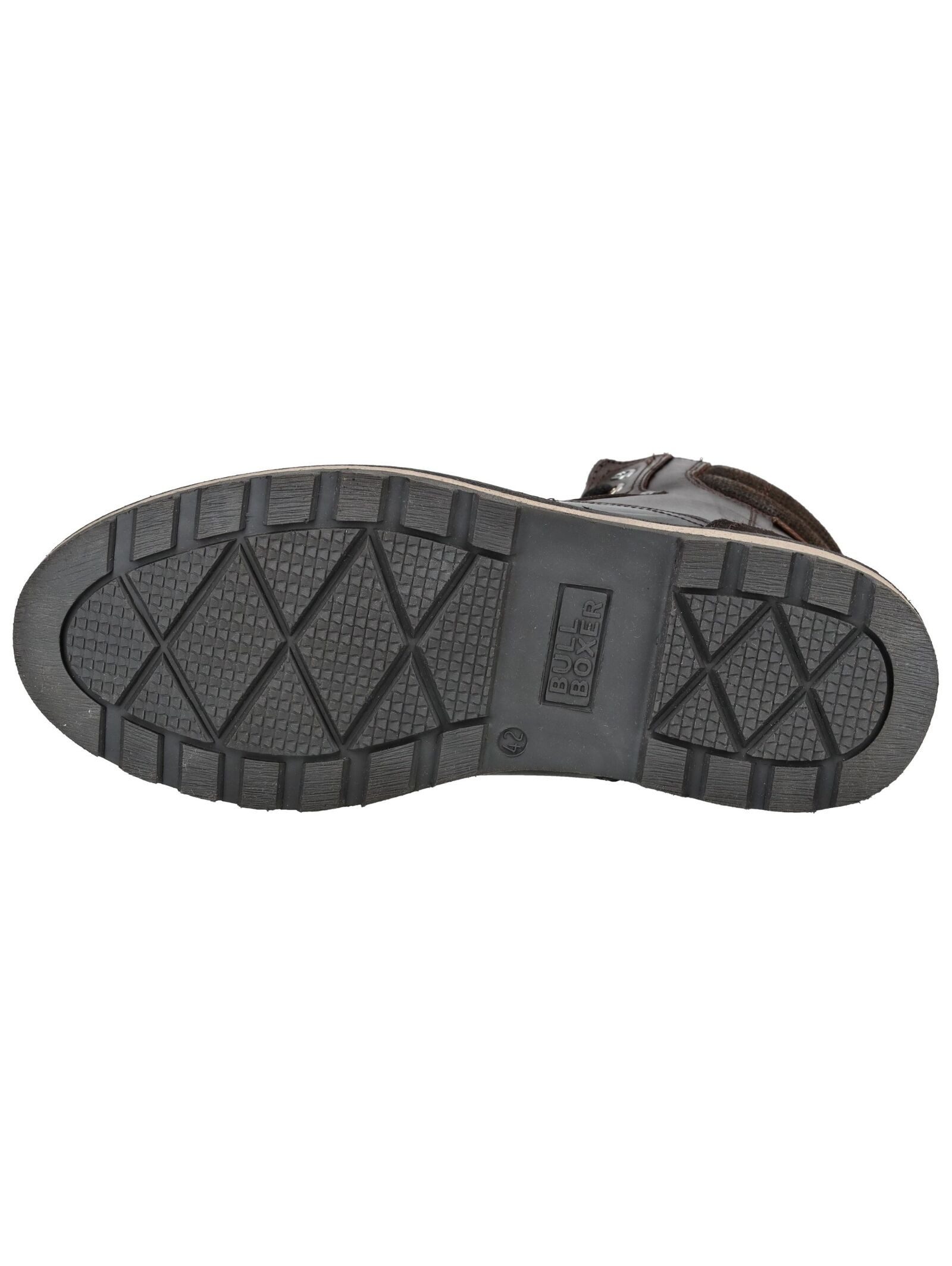 Bullboxer Stiefelette Leder/Textil . Schnürstiefelette