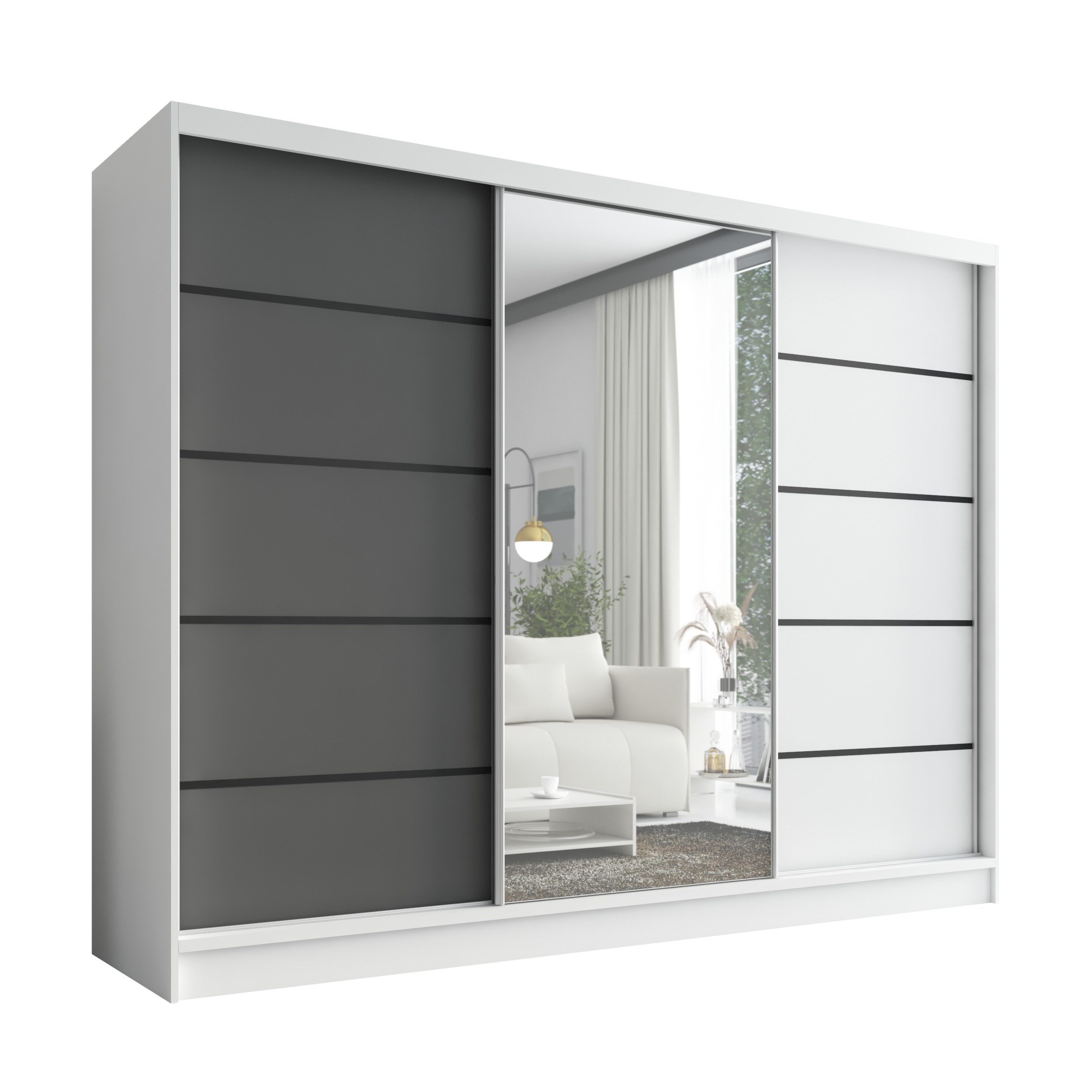 A&J MöbelLand GmbH Schwebetürenschrank AURELIA 2 günstig online kaufen