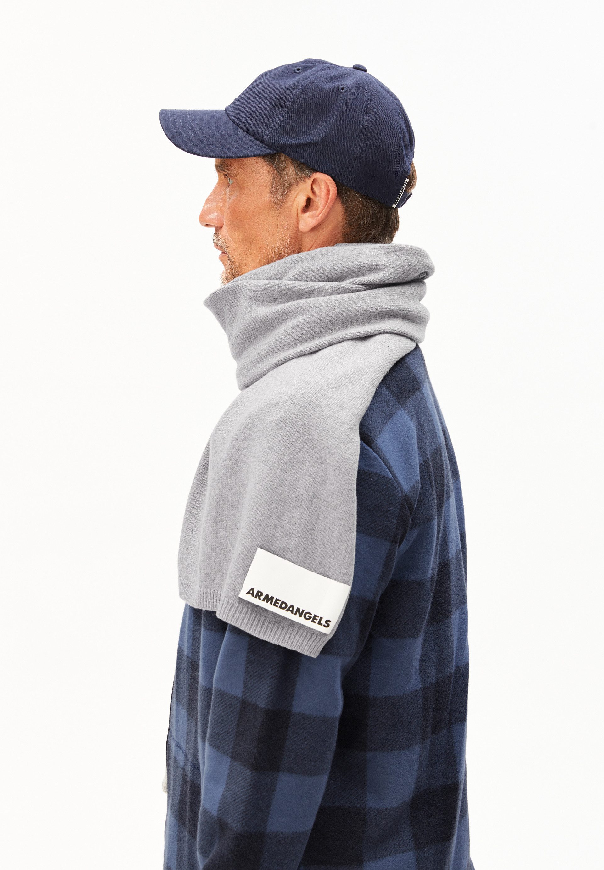 Armedangels Schal KATARINAA Unisex Schal Aus Recyceltem Kashmir Mix