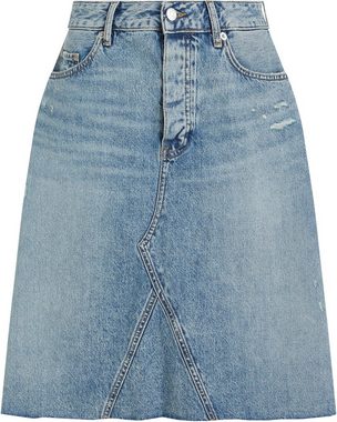 Tommy Hilfiger Jeansrock DNM RW RELAXED SKIRT MIO WRN Webrock im 5-Pocket-Style