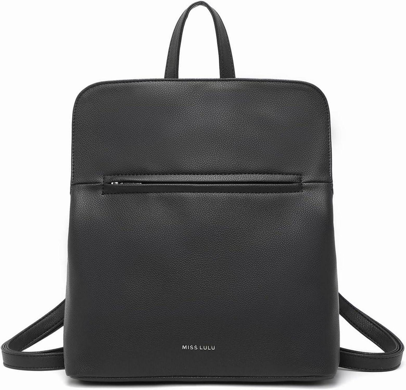 LuxusKollektion Cityrucksack Damen Rucksack Cityrucksack PU-Leder Vintage mit Multi-Taschen