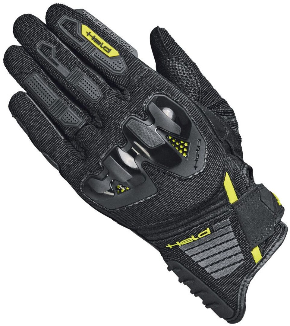 Held Biker Fashion Motorradhandschuhe Sambia 2 Damen Motorrad Handschuhe Touchscreenbedienung möglich,mit Visierwischer