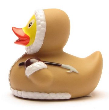 Duckshop Badespielzeug Badeente - Eskimo (braun) - Quietscheente