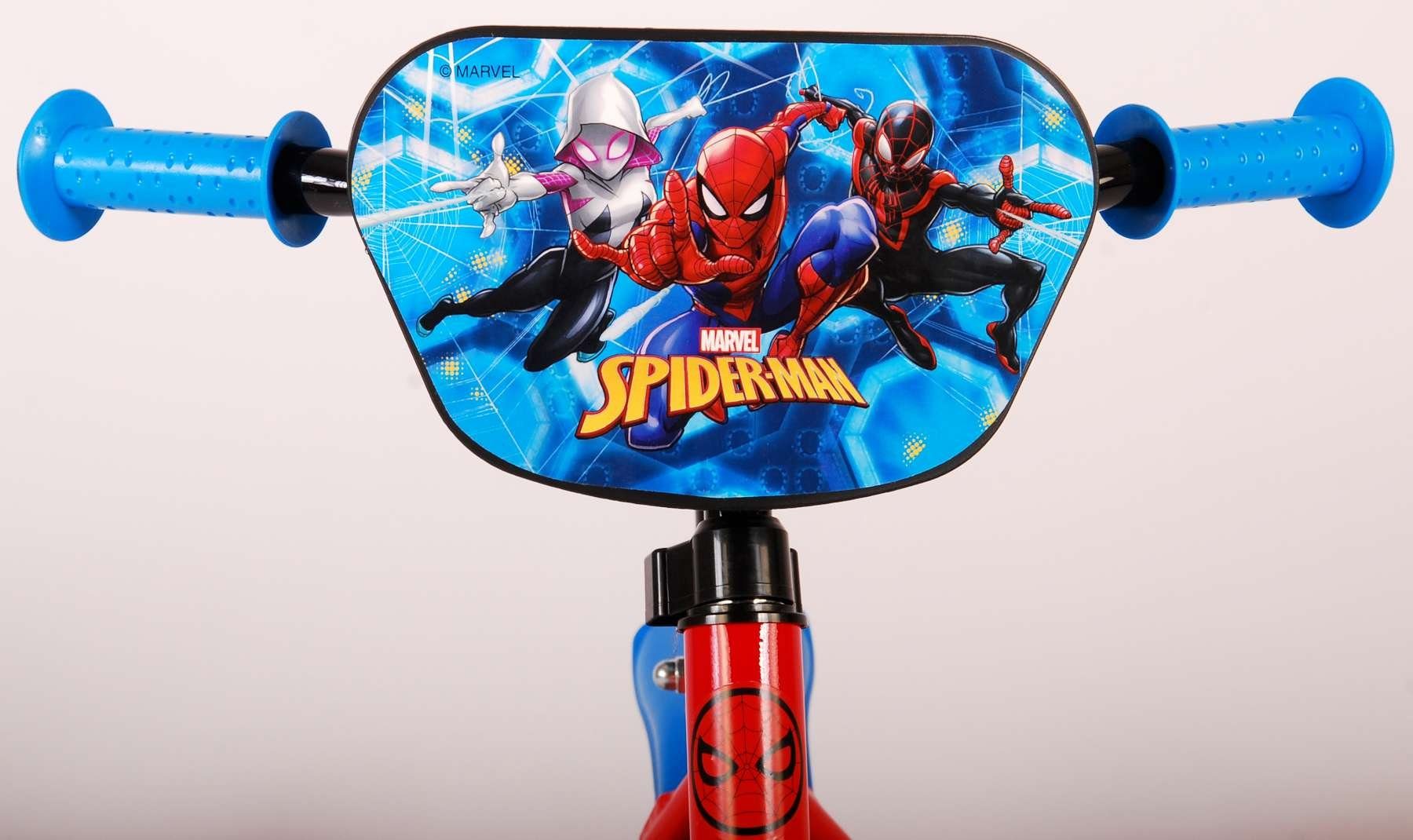 Spiderman Kinderfahrrad EVA kg Jahre, - bis - Gang 10 35 4 - - Plastikfelgen Zoll - Reifen, Fester 85% zusammengebaut, Jungen - 2 Blau/Rot