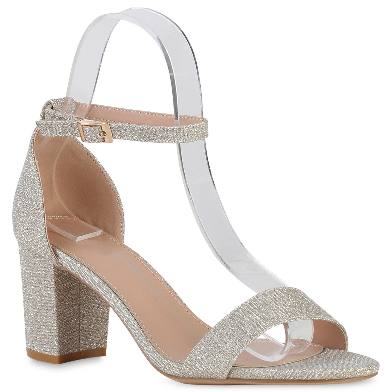 VAN HILL 840138 Riemchensandalette Bequeme Schuhe