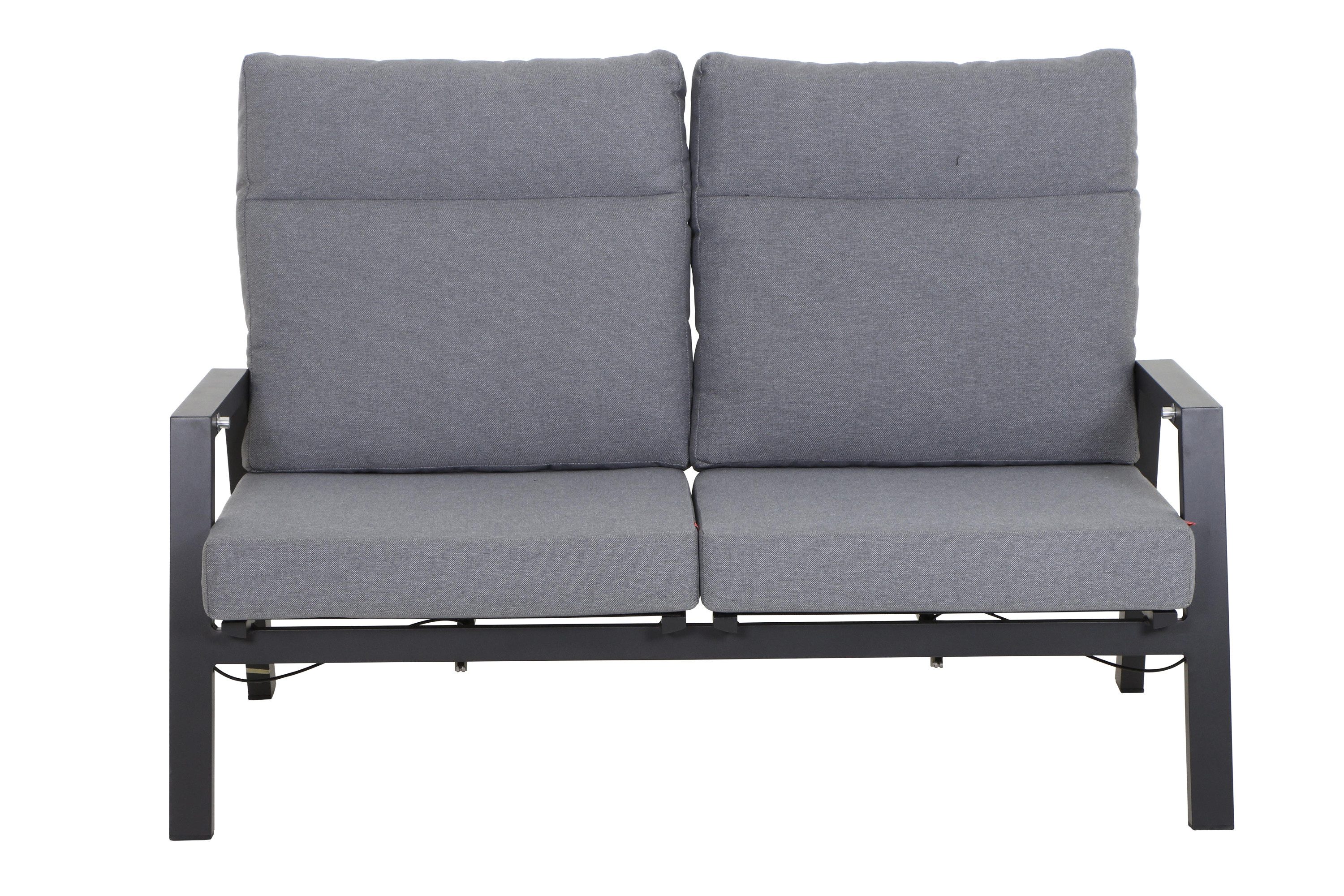 Siena Garden Gartenbank Loungebank siena GARDEN VALENCIA BHT 153x99x83 cm grau