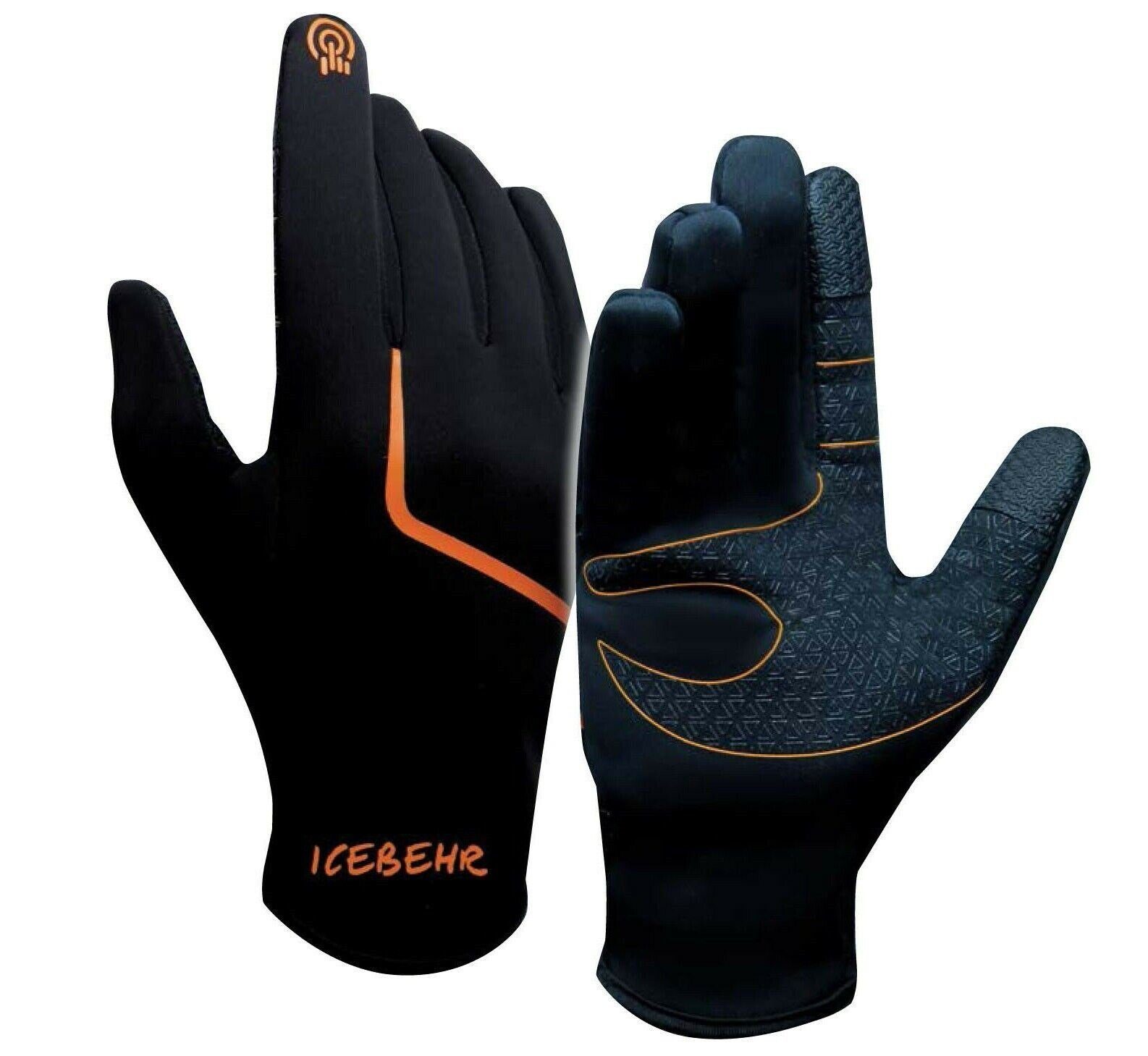 Behr Angelhandschuhe Microfleece Winterhandschuhe Touchfunktion Angelhandschuhe M L XL Gear Touchscreen Funktion