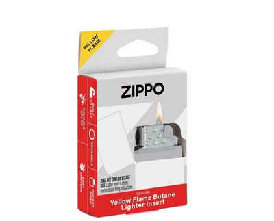 Zippo Feuerzeug Zippo Reibrad Gaseinsatz (gelbe Flamme) (1-St)