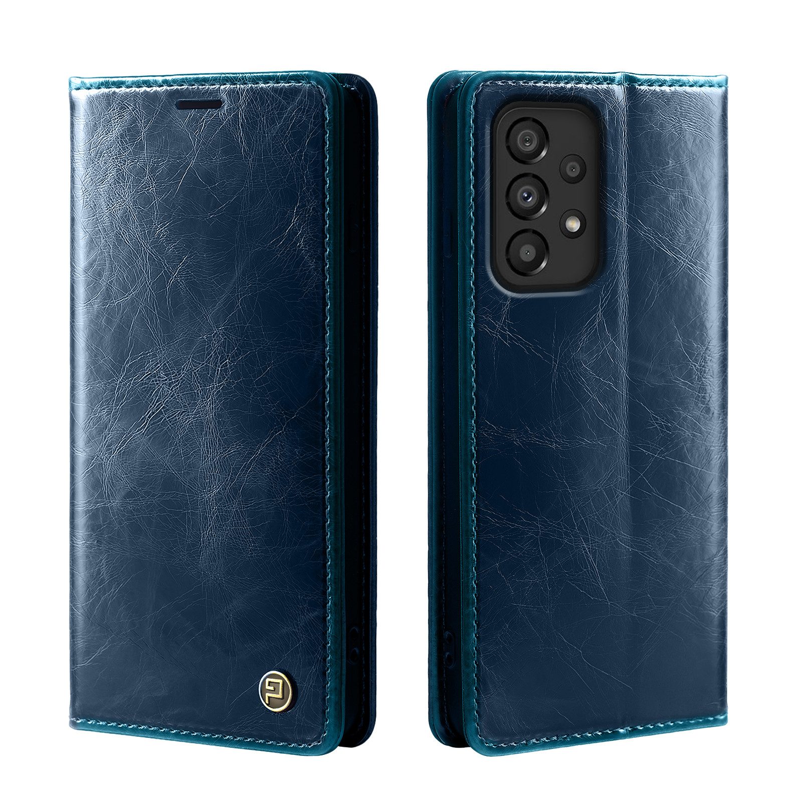 Tec-Expert Handyhülle Tasche Hülle für Samsung Galaxy A52, A52s 5G, A52 5G 6.5 Zoll, 6.5, Cover Klapphülle Case mit Kartenfach RFID Schutz aufstellbar