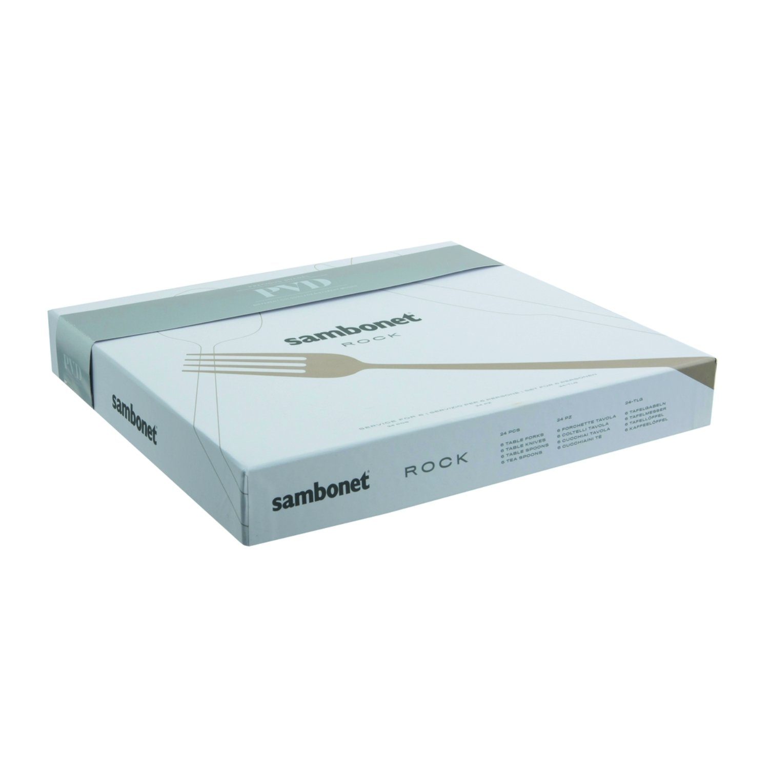 sambonet Besteck-Set Sambonet Rock Besteck 24tlg. Kupfer