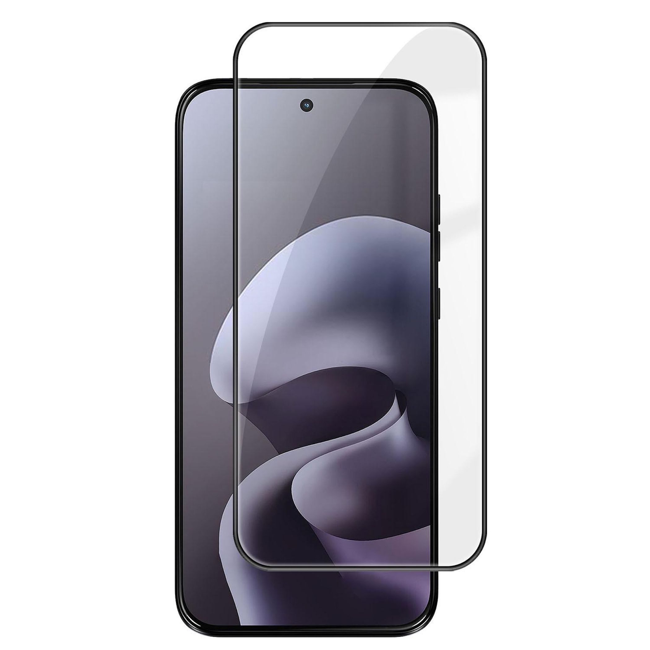 Wigento Displayschutzglas Full Cover 1x für Motorola Moto G67 5G / G77 5G 3D 9H Hartglas für Motorola Moto G67 5G / G77 5G, 3D Full Display Schutz Glas