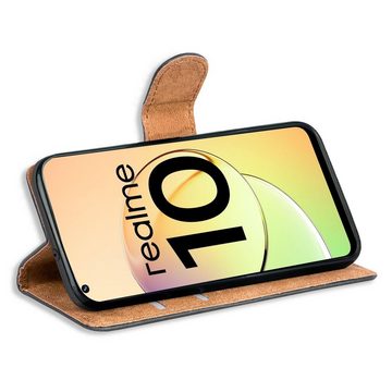 CoolGadget Handyhülle Book Case Handy Tasche für Realme 10 4G 6,6 Zoll, Hülle Klapphülle Flip Cover für Realme 10 Schutzhülle stoßfest