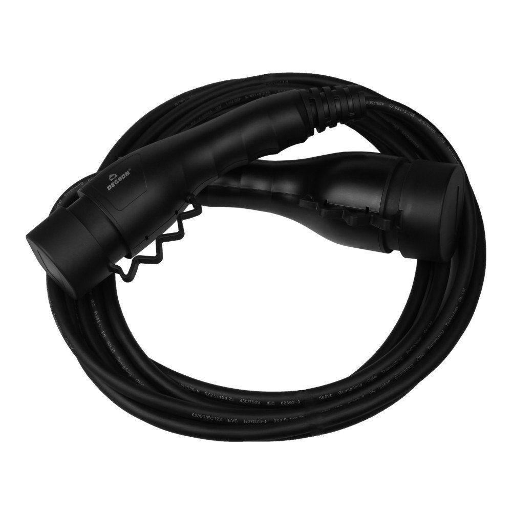 Ladestecker Ladekabel Elektroauto Hybrid 230V Typ 2 16A 3.6kW 5m Autoladekabel