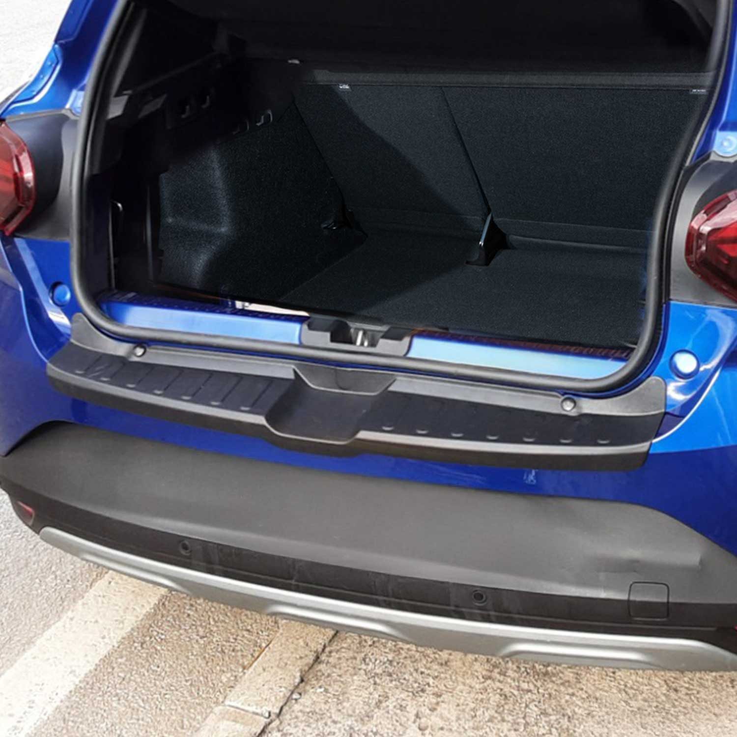 OMAC Захист бампера für Dacia Sandero 2021-2025 Matt Schwarz ABS, Zubehör für Dacia Sandero 2021-2025, Langlebig,Einfache Reinigung,Einfache Installation,Rostbeständig