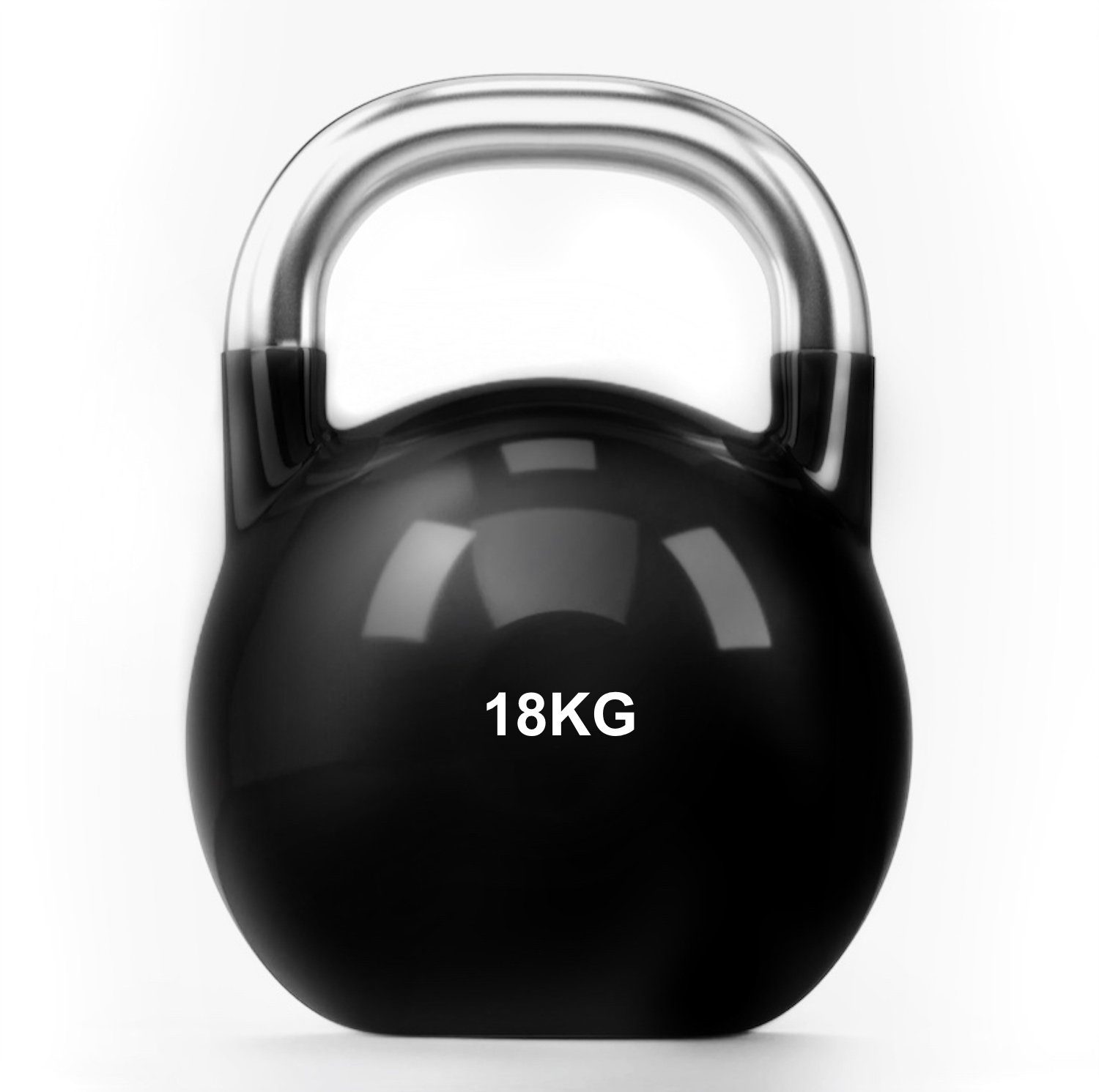 Technofit Kettlebell 18 Schwunghantel, Professionelle kg Profi Kettlebell Kugelhantel