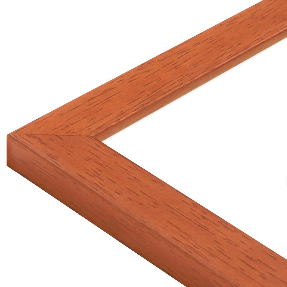 WANDStyle Bilderrahmen H430, Kirschbaum-Optik, aus Massivholz im Stil Klassisch