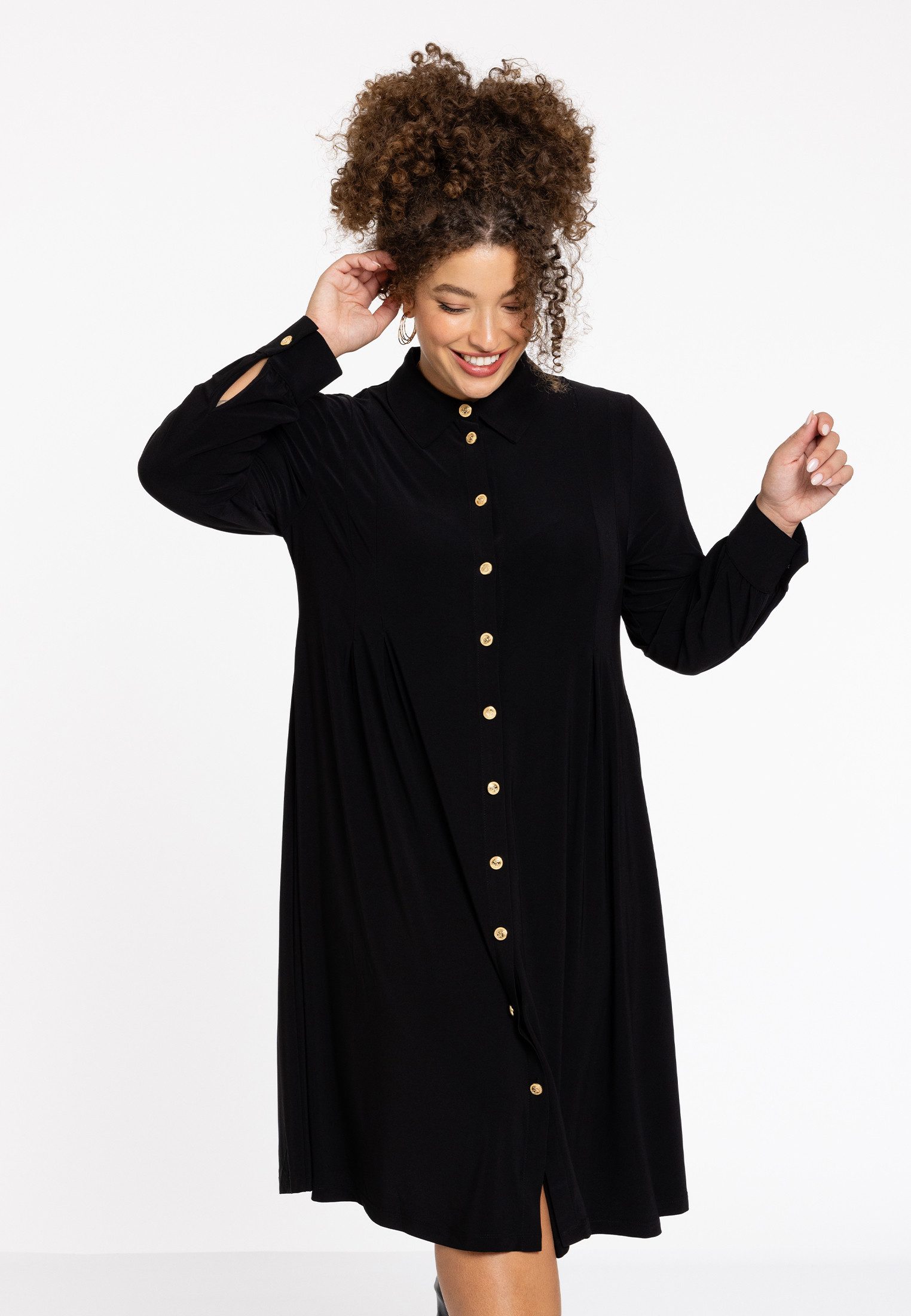 A-Linien-Kleid Damen Kleid Große Größen