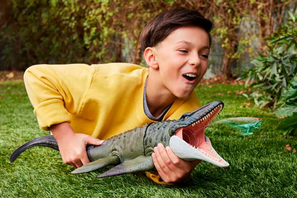 Mattel® Spielfigur Jurassic World, Rebirth, Feature Mosasaurus