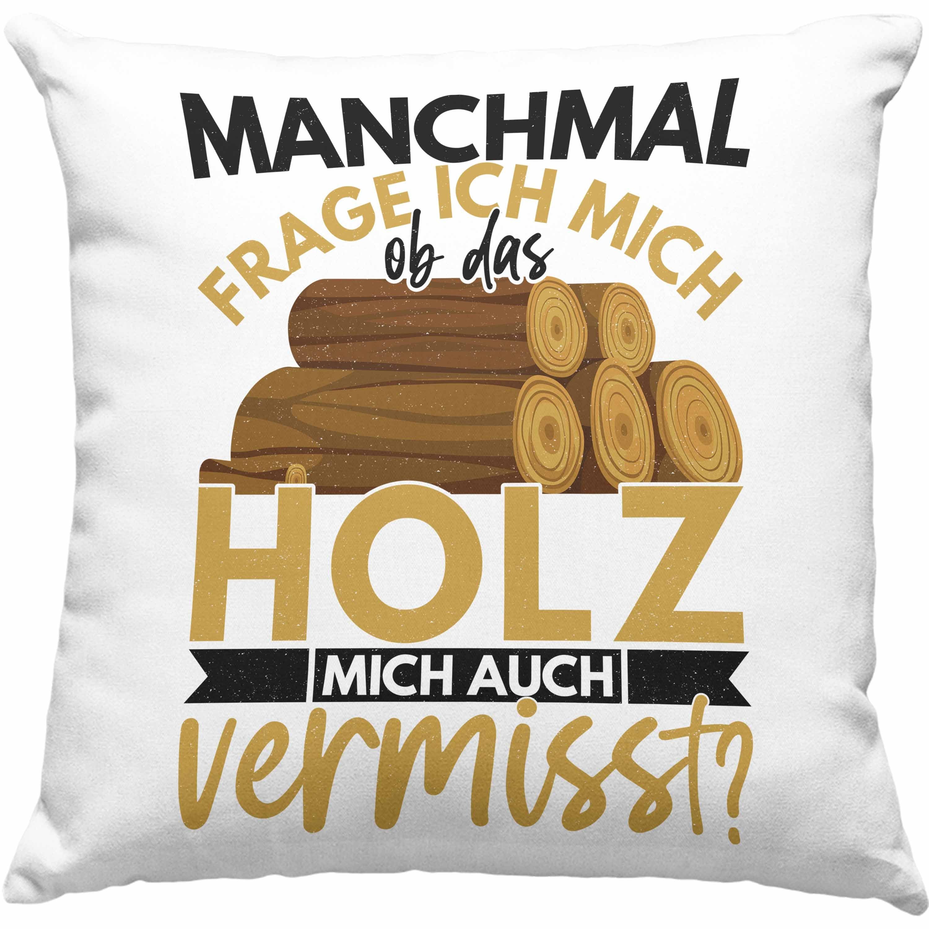 Leseratte Kissen 40x40cm - Bücherwurm Geschenk Mit Spruch