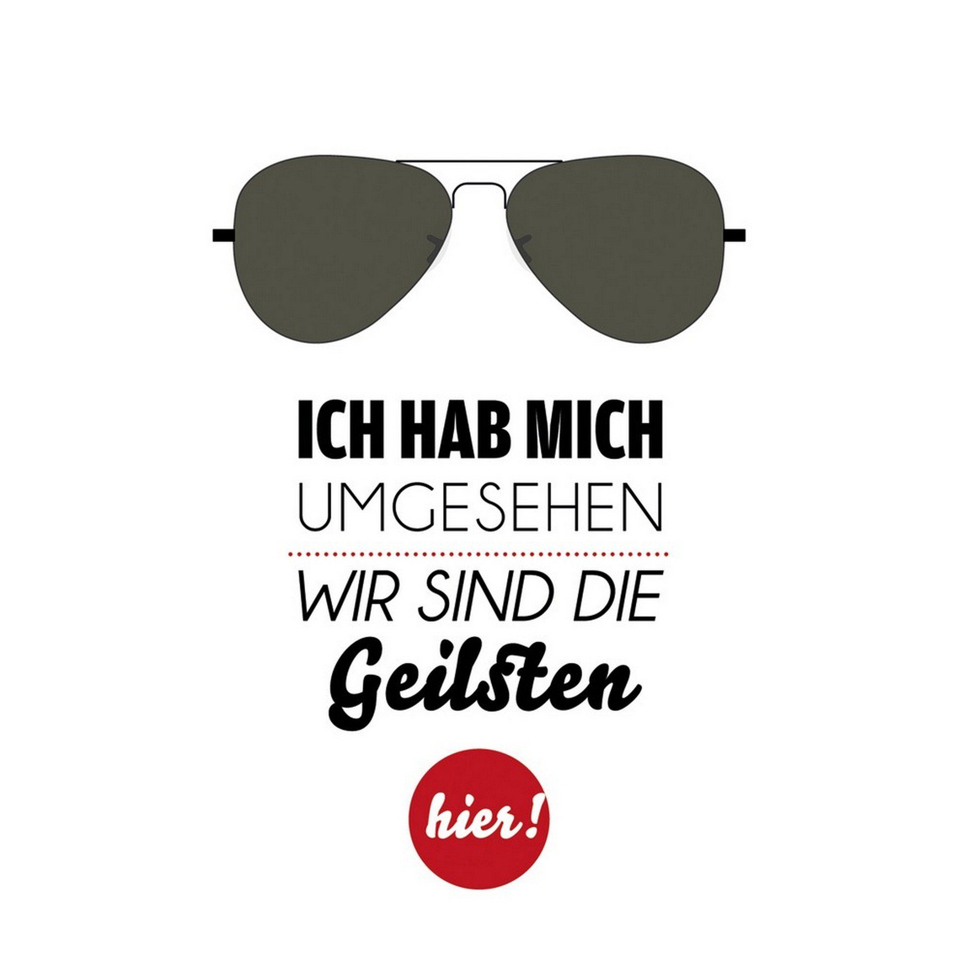 PPD Papierserviette 20 Servietten Die Geilsten 33x33cm, (20 St)