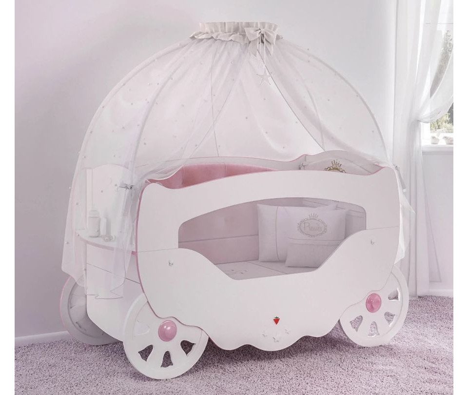 Babybett Princess Babybett, 70×130 cm