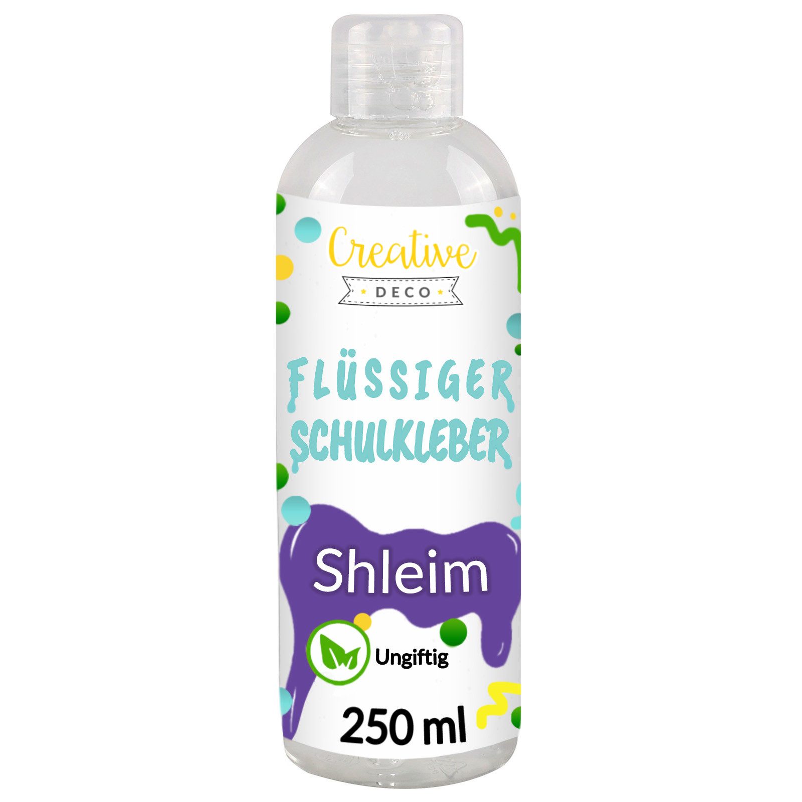 Creative Deco Bastelkleber Bastelkleber für Schleim Flüssig-kleber PVA