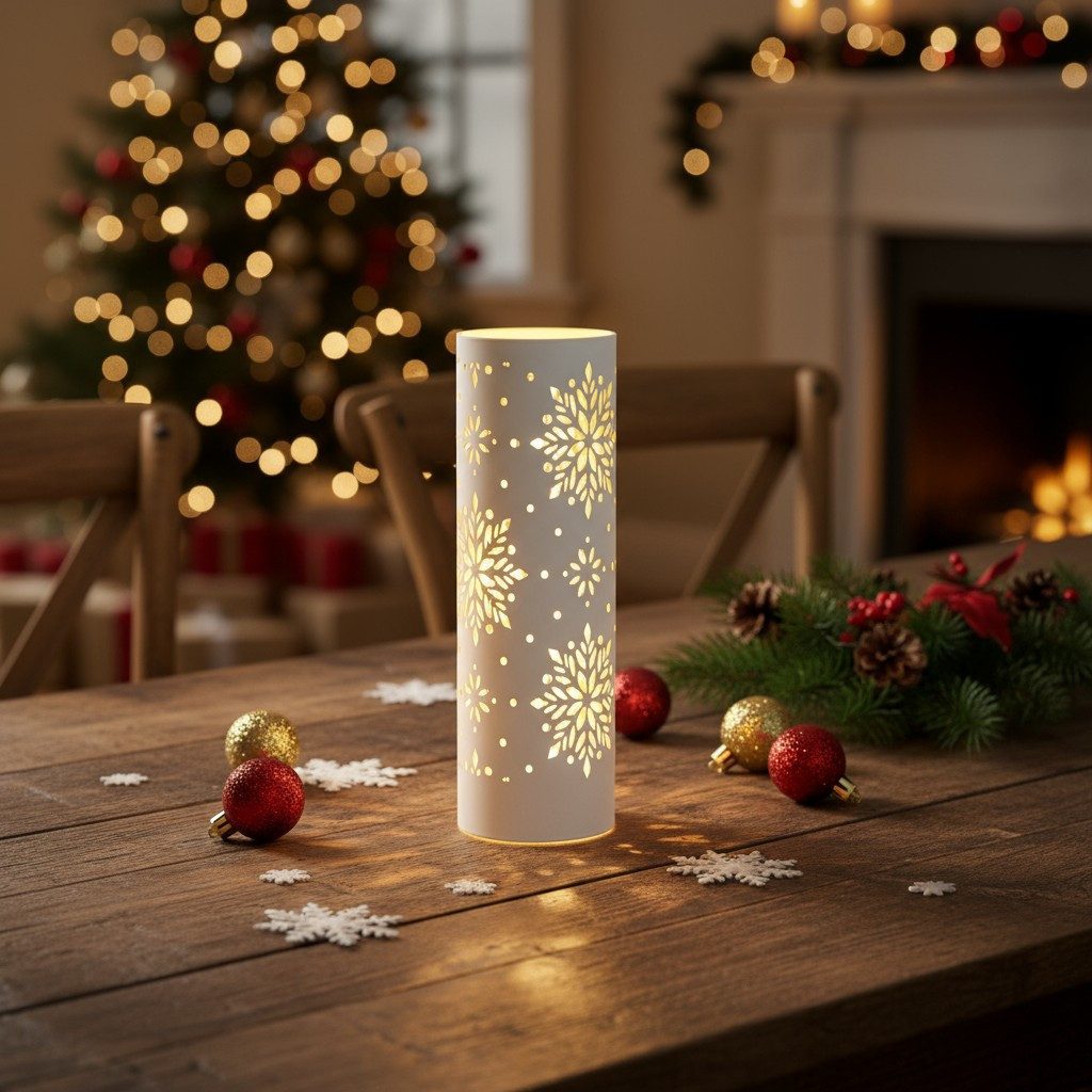 Smart Garden Weihnachtsszene WonderLight – Glaslaterne mit warmweißen LEDs, günstig online kaufen