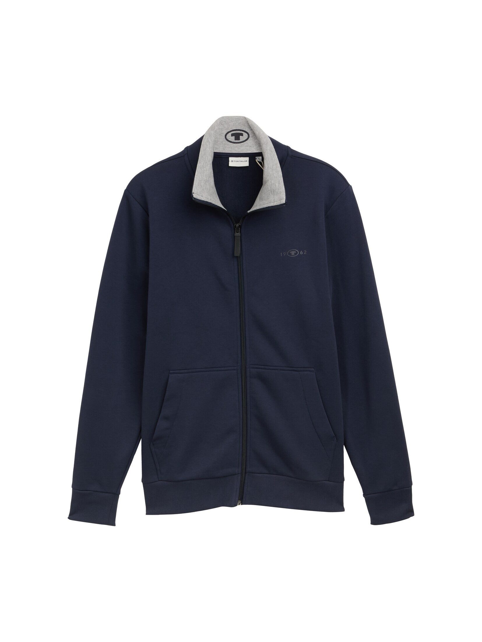 TOM TAILOR Sweatshirt Strick & Sweatshirts Sweatjacke mit Stehkragen günstig online kaufen