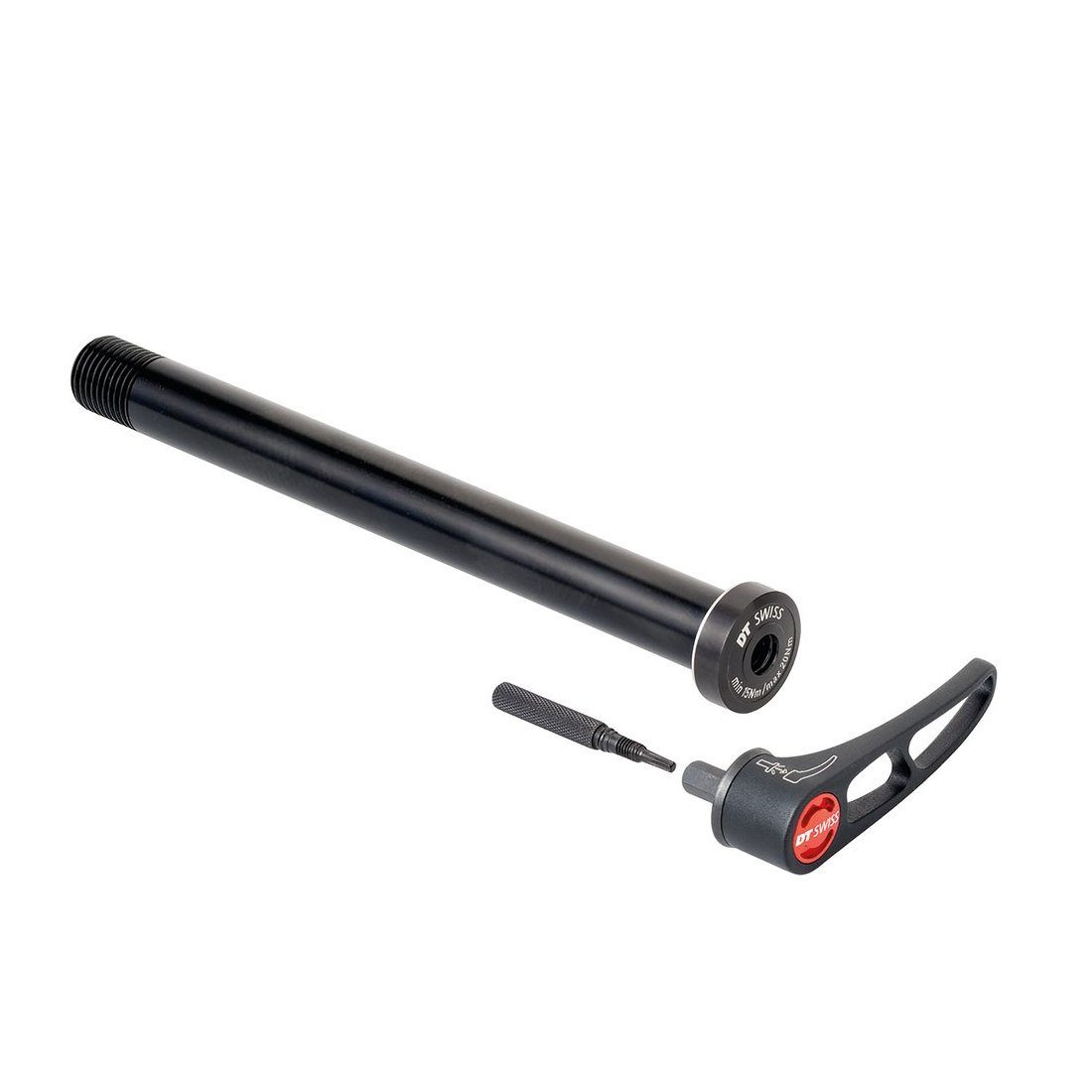 DT Swiss Montagewerkzeug Vorderrad-Steckachse RWS plug in Alu, 15/110mm mit Alu-Hebel,TA Boost, (0-tlg)