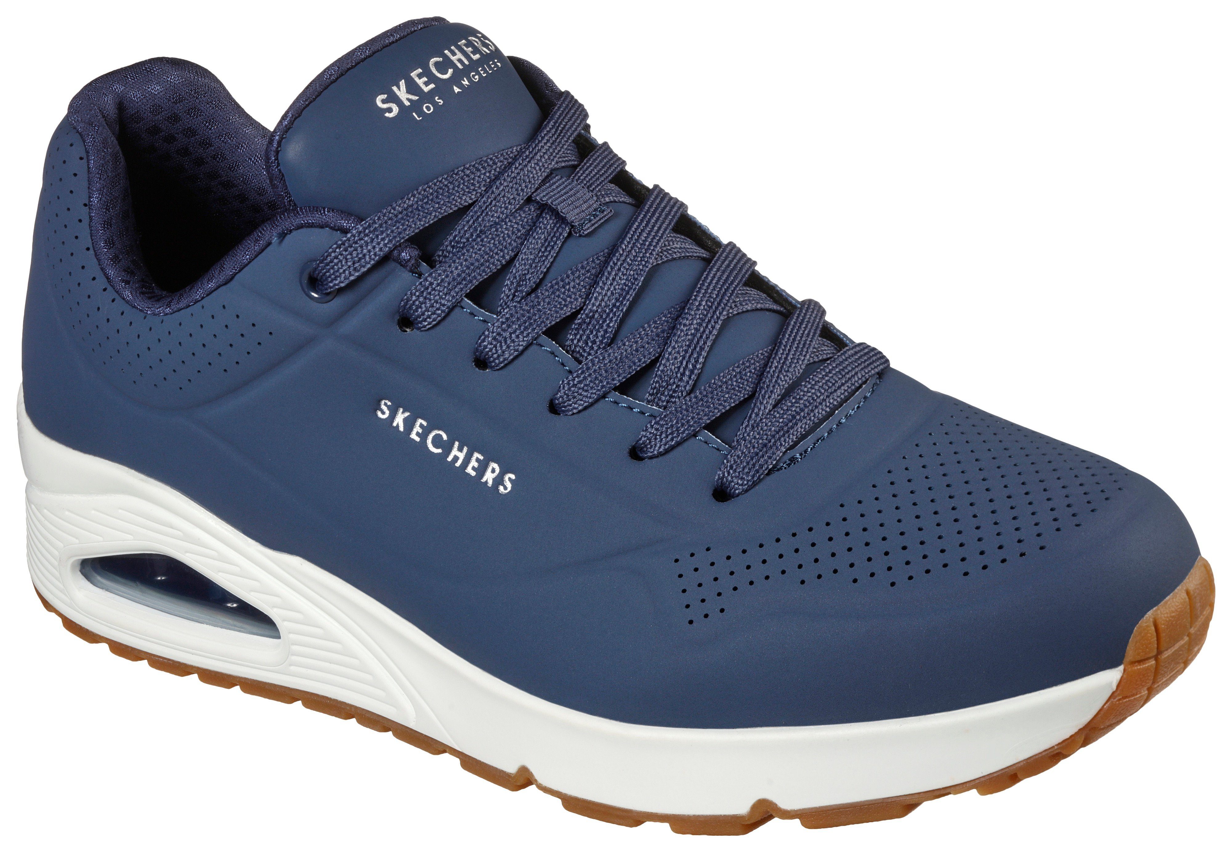 Skechers Uno Sneaker mit Air-Cooled Memory Foam, Freizeitschuh, Halbschuh, Schnürschuh