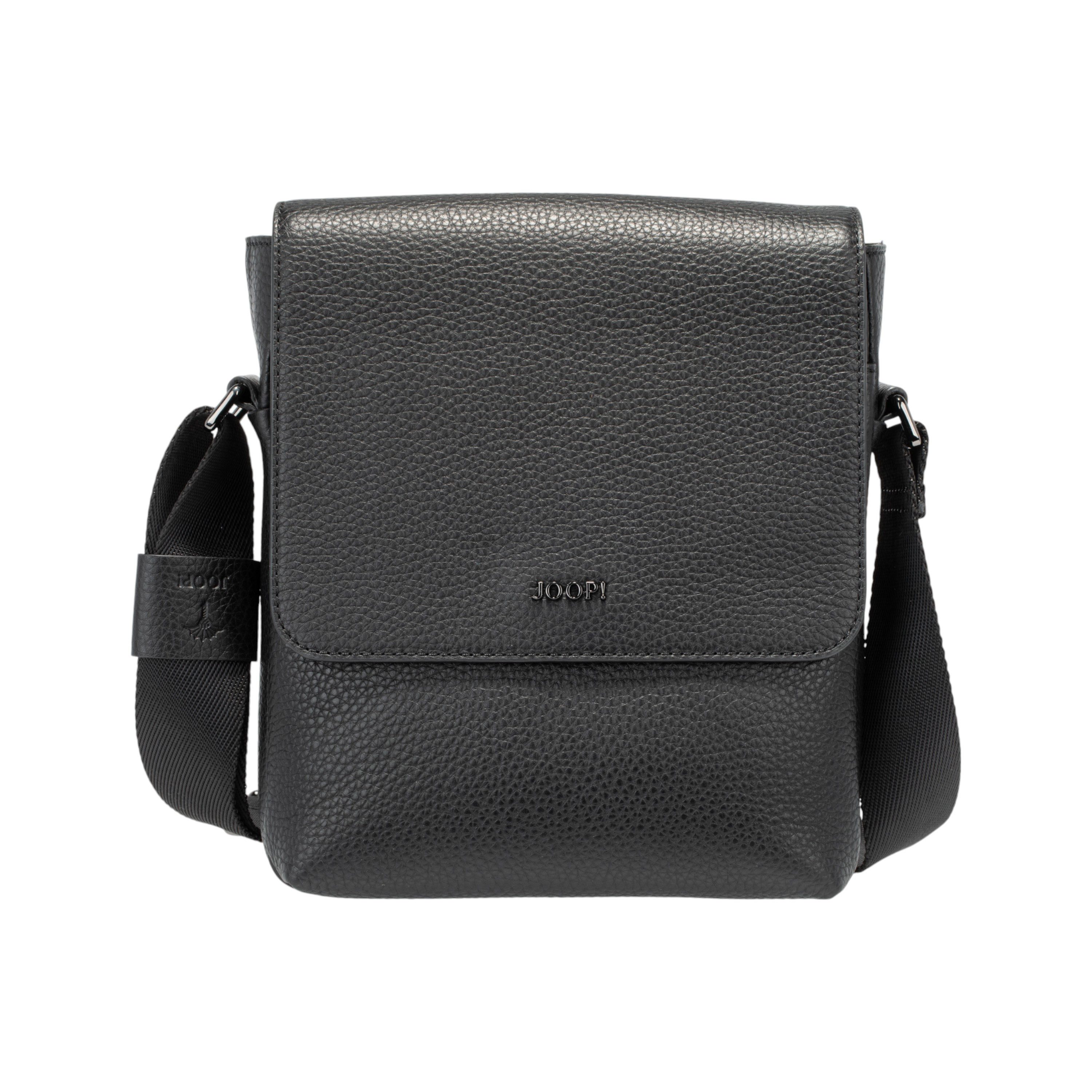 JOOP! Schultertasche cardona flavio shoulderbag xsvf, Herren Umhängetasche, Businessbag mit Logprägung
