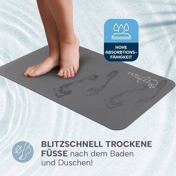 Badematte Spa EASYmaxx, rutschhemmend beschichtet, PVC, rechteckig, Antirutsch-Oberfläche mit besonders absorbierenden Material