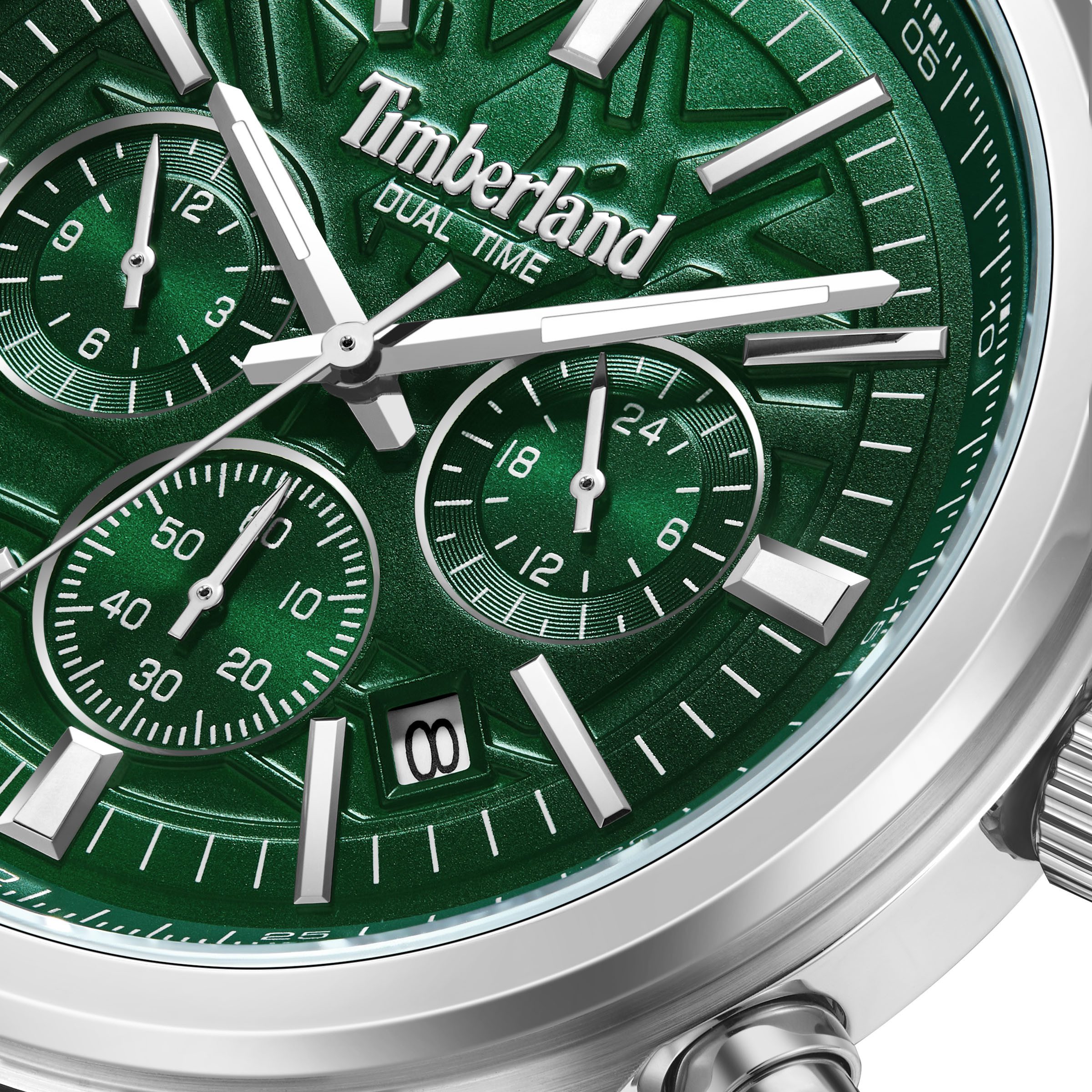 Timberland Chronograph NORTHBRIDGE TDWGF0041206, Quarzuhr, Armbanduhr, Herrenuhr, Lederarmband, Stoppfunktion, Datum