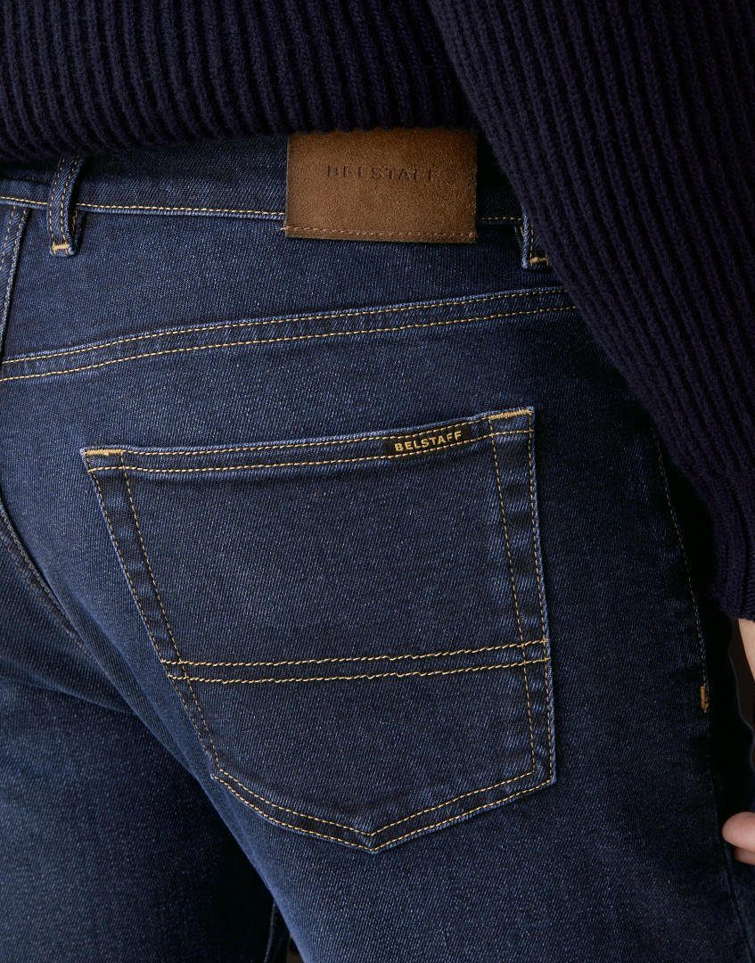 Belstaff Motorradhose Poplar Motorradjeans Knieprotektoren enthalten